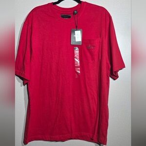 Greg Norman Collection Red Short Sleeve Tee